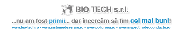 BIO-TECH ...nu am fost primii... dar ncercm s fim cei mai buni!!